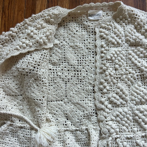 DOEN HEIRLOOM HAND KNIT CARDIGAN - Picture 3 of 7